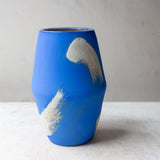 Slip Brushstrokes - Angular Vase