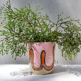 Pink Landscape - Tall Planter