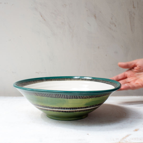 SECOND - Moss Stitched Up Bowl