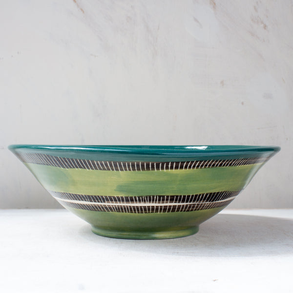 SECOND - Moss Stitched Up Bowl