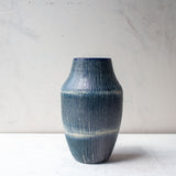 Painterly Blue Steel - Classic Vase