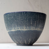 Painterly Blue Steel - Bowl #6